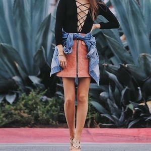 Forever 21 Suede Skirt